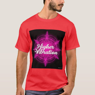 design de Camiseta de Na moda de Texto "Vibração d