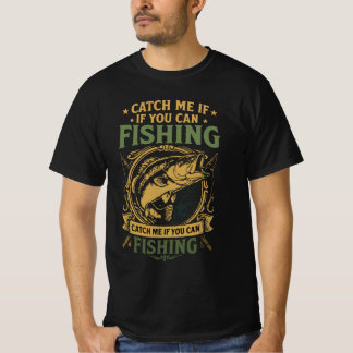 design de camiseta de pesca