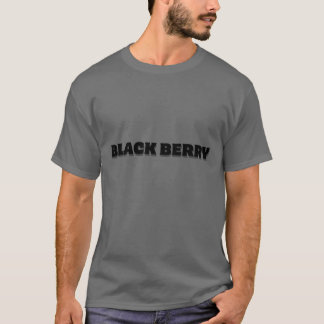 "Design de Camiseta de Texto 'BLACK BERRY' Negrito