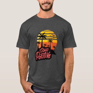 Design de Camiseta de Texto Inspiracional "Permane