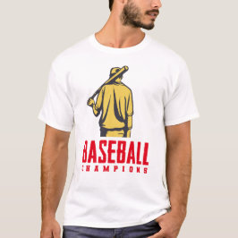 Design de camiseta desportiva de baseball
