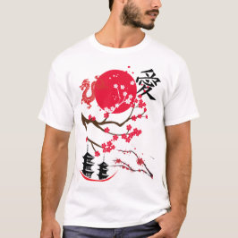 Design de camiseta Edição Japão