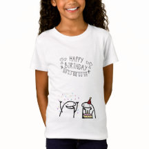 design de camiseta feliz aniversário bebê 