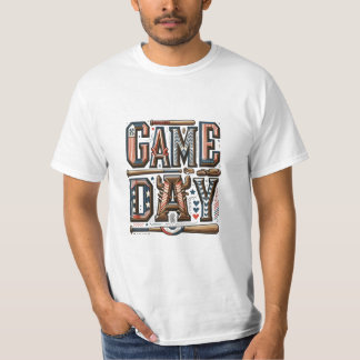 design de camiseta "GAME DAY"