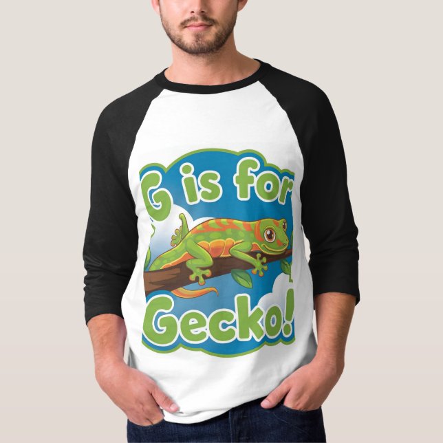 design de camiseta Gecko (Frente)