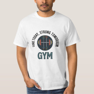 Design de camiseta Gym