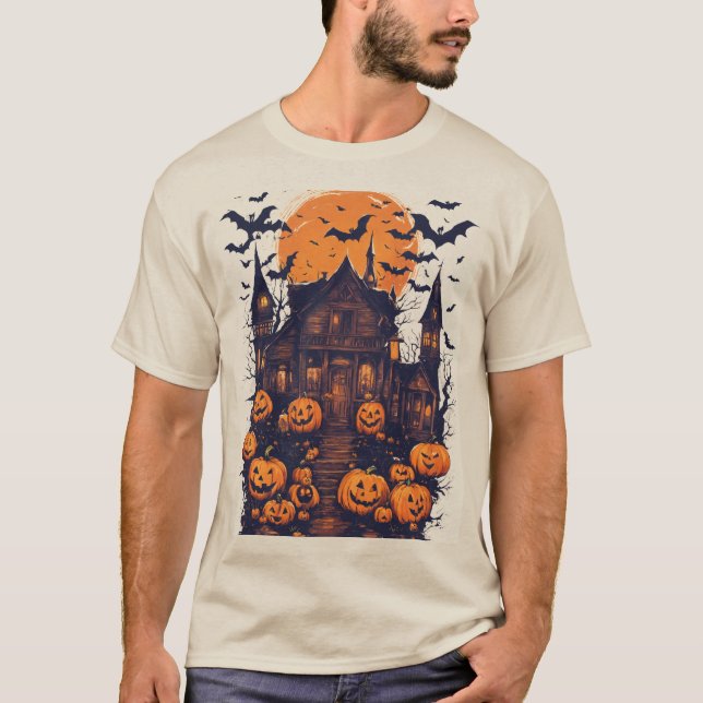 design de camiseta halloween (Frente)