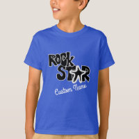 Design de camiseta Hip RockStar Rock n Roll Star K