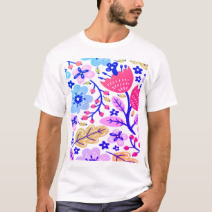 Design de camiseta Jerry e Flor