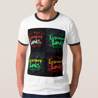 Design de camiseta lendária Lands