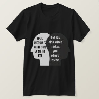 design de camiseta Light and Shadow Self