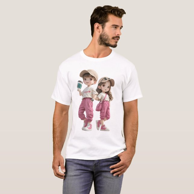 Design de Camiseta Masculina (Frente Completa)