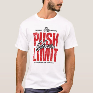 Design de Camiseta Motivacional Red e Black Gym