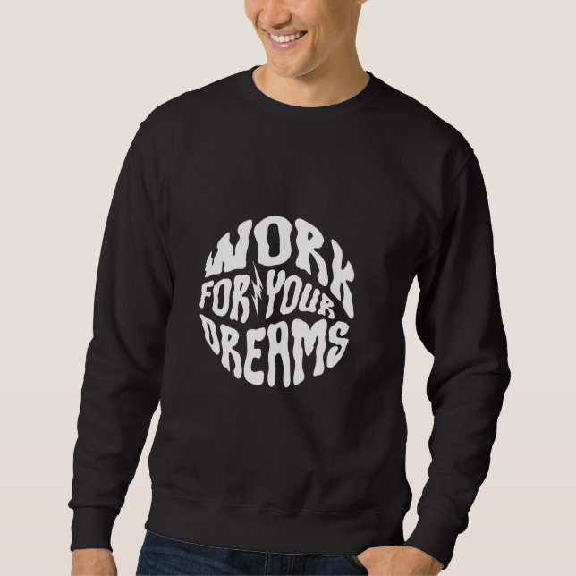 Design de Camiseta Motivacional "Trabalhe para Seu (Frente)