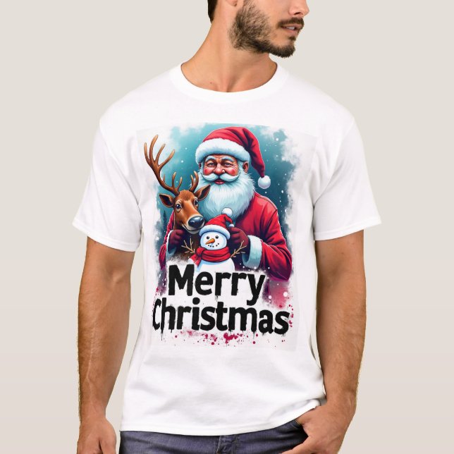 Design de camiseta Natal (Frente)