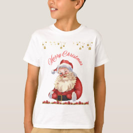 Design de camiseta para crianças - Design de Natal