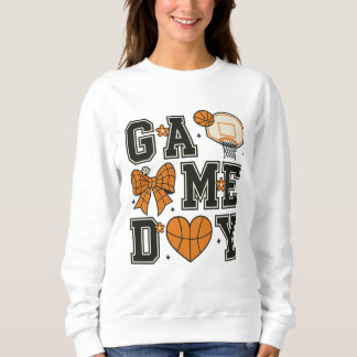 Design de Camiseta para o Dia de Basquete com Arco