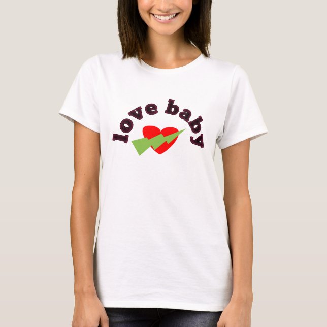 design de camiseta por amor (Frente)
