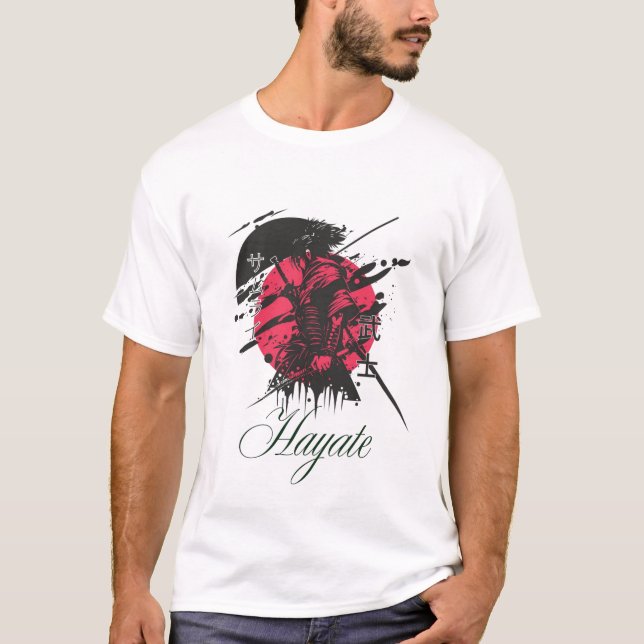 Design de camiseta Samurai (Frente)