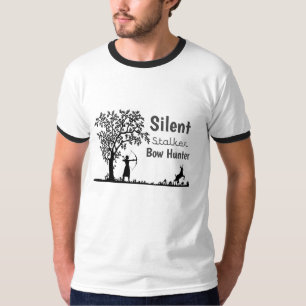 Design de camiseta Silen Stalker Arco Hunter