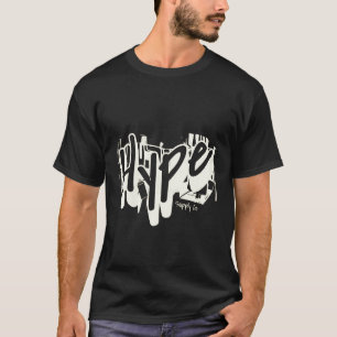 Design de Camiseta Tipografia Streetwear Graffiti