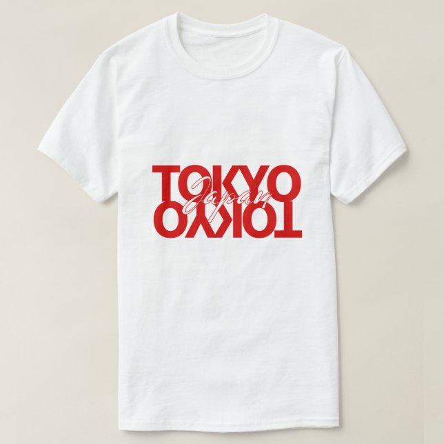 design de camiseta Tokyo (Frente do Design)