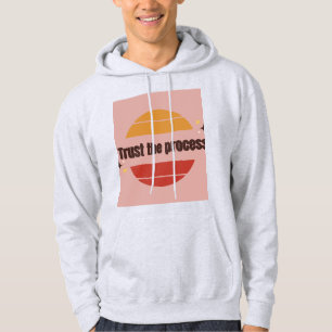 design de camiseta Trust the Process