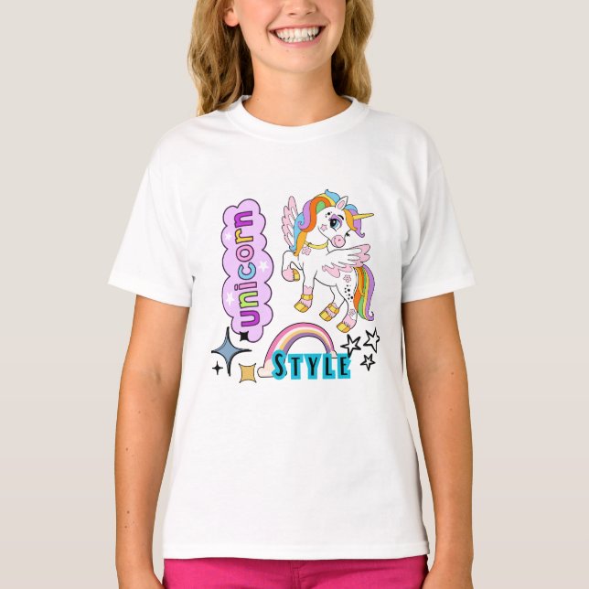 Design de camiseta Unicorn (Frente)