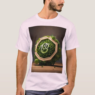 Design de camisetas de hexágono