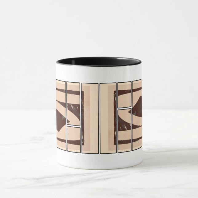 design de caneca abstrata (Centro)