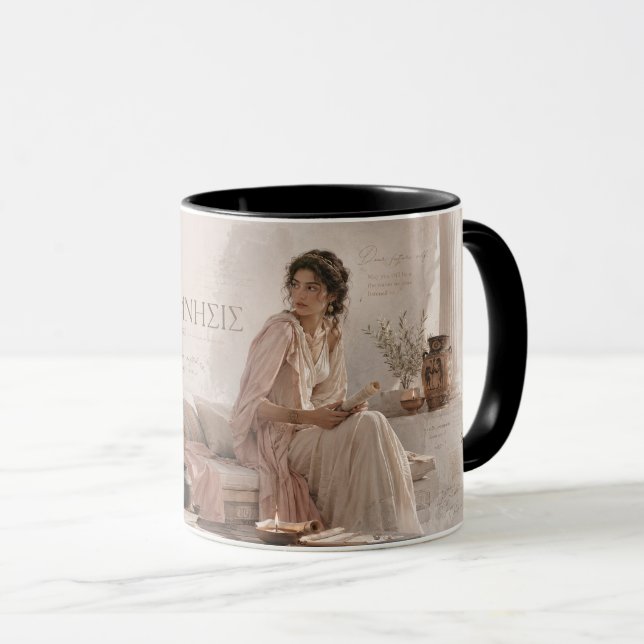 Design de Caneca de Memória Clássica (Frente Esquerda)
