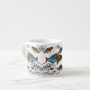 Design de caneca de peixe divertido usando design 
