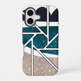 design de capa abstrata para iphone 16