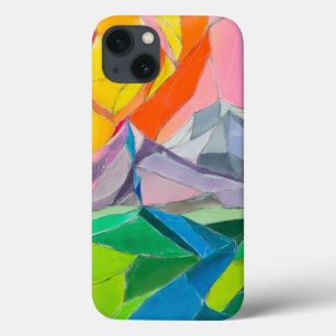 Design de capa de telefone de de paisagem de mont