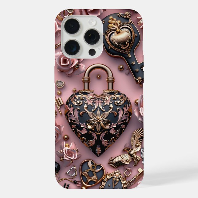 Design de capa de telefone Heart locker (Verso)