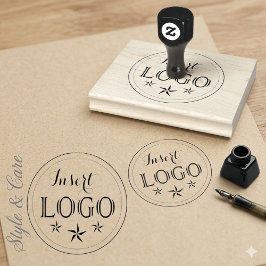 Design de Carimbo de Borracha Personalizado 4x5 co