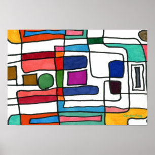 Design de Carolyn Fagg Poster