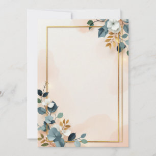 Design de Cartão de Convite PREMIUM