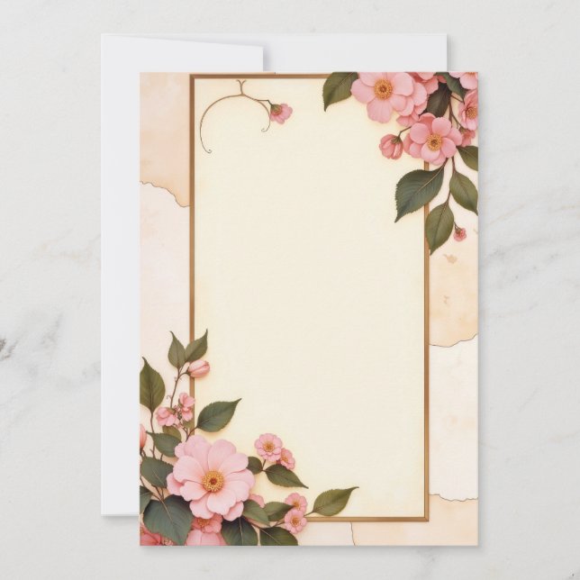 Design de Cartão de Convite PREMIUM (Frente)