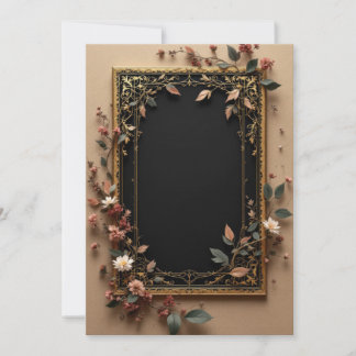 DESIGN de Cartão de Convite PREMIUM