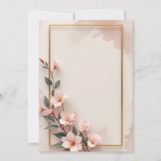 Design de Cartão de Convite PREMIUM