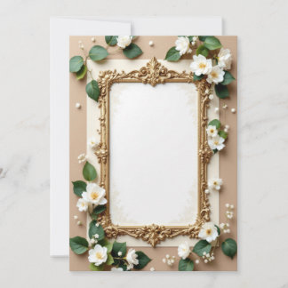 Design de Cartão de Convite PREMIUM