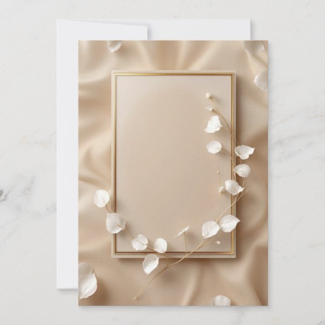 DESIGN de Cartão de Convite PREMIUM (Frente)