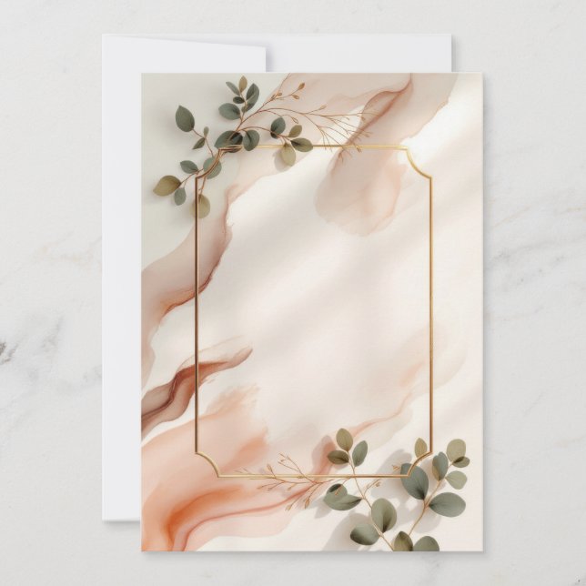 Design de Cartão de Convite PREMIUM (Frente)