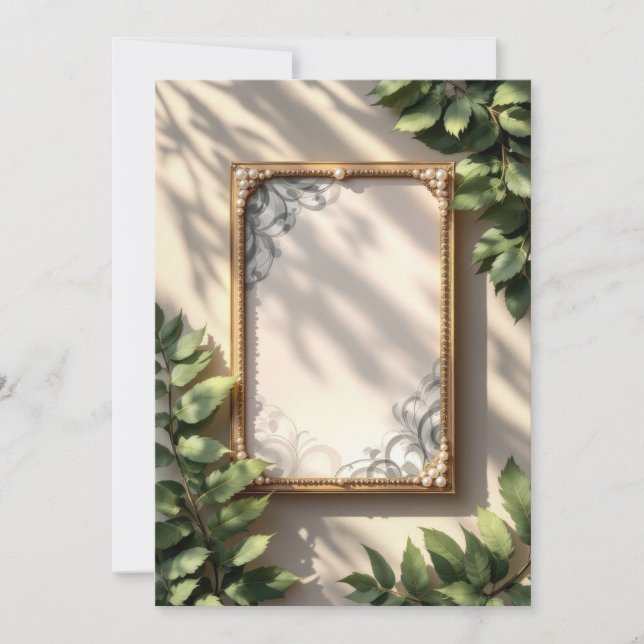 Design de Cartão de Convite PREMIUM (Frente)