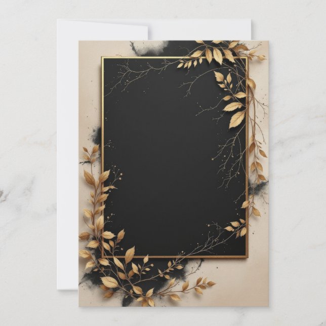 Design de Cartão de Convite PREMIUM (Frente)