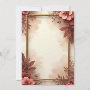 Design de Cartão de Convite PREMIUM