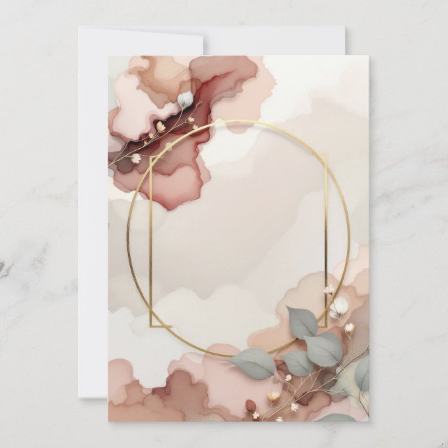 Design de Cartão de Convite PREMIUM (Frente)