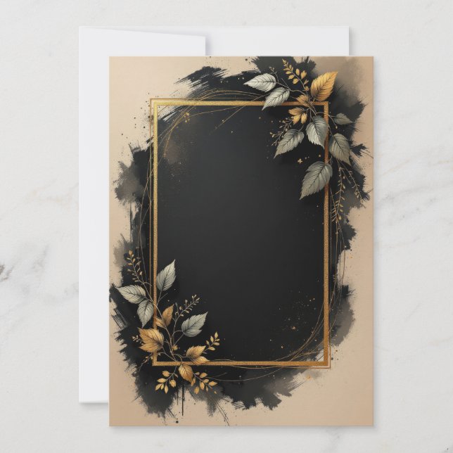 Design de Cartão de Convite PREMIUM (Frente)