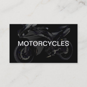 Design de Cartão de Visita de Motocicletas